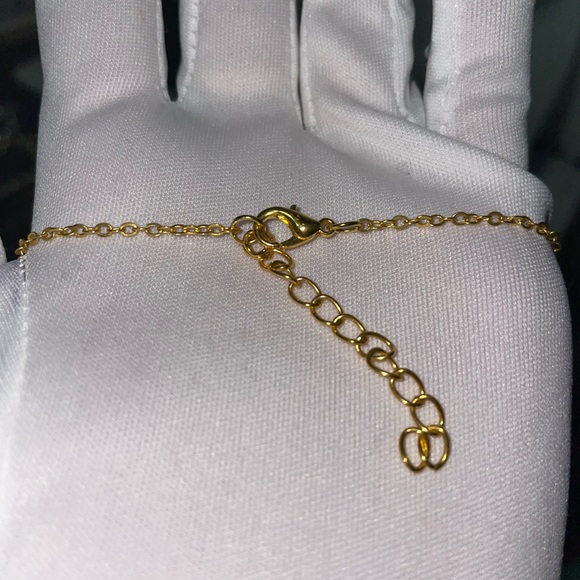 ICED OUT CROSS PENDANT AND GOLD PLATED CHAIN‼️ - Picture 9 of 13